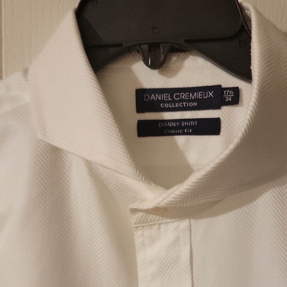 Classic White Men's Shirt